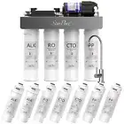 SimPure WP2-400GPD UV Alkaline pH+ Reverse Osmosis System + 2-Year Water Filters