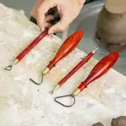 Pottery Tool Tungsten Steel Cutter Head Clay Scraper Trimming Tool Texture Knife