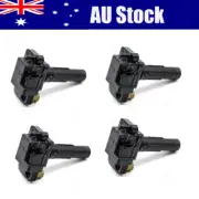 4Pcs Ignition Coil 22433-AA421 For SUBARU FORESTER SF EJ205 IMPREZA SALOON EJ205 (for: Subaru)