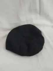 Mens Wool Beret Hat Black One Size Newsboy