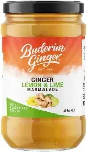 Buderim Ginger Lemon & Lime Marmalade G/F 365g