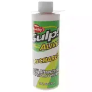 Berkley Gulp Alive Soft Bait Recharge Juice Natural Scent 8oz