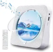 CD Player Portable Bluetooth 5.1 Desktop CD Player with HiFi Sound Speakers,Re..
