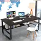 熱賣款K1電腦桌鋼木書桌加長加厚80/100/120/140寬50/60/70高75cm