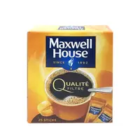 在飛比找PChome24h購物優惠-Maxwell麥斯威爾 歐式即溶咖啡條裝 1.8gx25條x