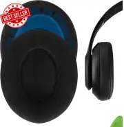 Velour Replacement Ear Pads Studio 3 Wireless Headphones Cushions Black