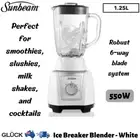 Sunbeam 1.25L Ice Breaker Blender - White PBT2000WH