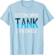 [VidiAmazing] Aquarium Just One More Fish Tank Lovers Funny Aquarium T-Shirt ds077