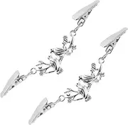 [Yardenfun] Unique Mandarin Duck Sweater Clip Women's Dress Clips Anti-exposure Cardigan Collar Clip in Zinc Alloy