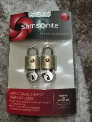 Samsonite Travel Sentry TSA Accepted Key Locks (set )