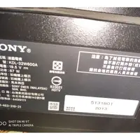 在飛比找蝦皮購物優惠-SONY 32吋液晶電視型號KDL-32W600A面板破裂拆