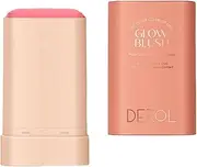Face Contouring Cream Blush Moisturizer Stick Multiuse Blend Effortlessly Cheek Blusher for Girl Cheek Lip and Face All Skin, Fleur