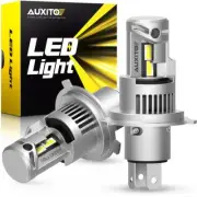 Pair 9003 H4 LED Headlight Kit High Low Dual Beam 6000K Super White Light Bulbs (for: Smart)