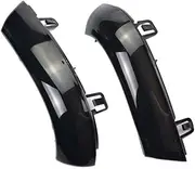 2pcs Flowing Water Blinker Side Mirror Flashing Light Dynamic Turn Signal Light For GOLF 5 GTI For Jetta MK5 For Passat B5.5 B6 For Sharan(Yellow)