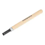 7mm 50# Carbon Steel Big Flat Blade Craft Carving Knife Blackening