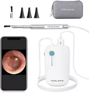 Teslong Otoscope iPhone, 4.3mm HD Inspection Camera
