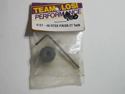 Losi 4127 48 Pitch 27 Tooth Pinion Gear (Missing Grub Screw) Vintage Team Losi
