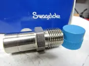 ✌️NEW SWAGELOK SS-12-TA-1-8 MALE TUBE ADAPTER 3/4" TUBE OD X 1/2" MNPT