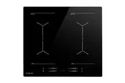 EuroChef 60cm 4 Zone Induction Cooktop, 7200W Electric, Dual Link Bridged Zone Hobs, Touch Controls