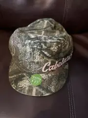 Cabela’s Hat Girls Blur Pink Logo Cap Mossy Oak Break Up Infinity Youth NEW