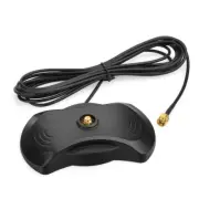 Antenna Magnetic Mount Base with RP-SMA Male 3m Cable for WiFi Booster Antenna