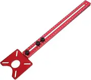 Woodworking Rounding Guide Rail Fixture Router Milling Bracket Aluminum Alloy Jig Groove Router Jig Milling Guide Tool