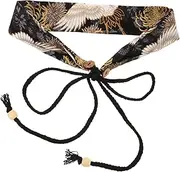 [TOBBOMEY] Long Rope Head Band Traditional Hanfu Headband Hanfu Hairband Decor Stylish Accessory for Cosplay and Daily Wear