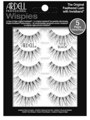 Ardell Wispies 113 Feathered Eyelashes Medium Volume XL Length 5 Pairs NEW