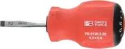 PB Swiss Slotted Stubby Screwdriver, 0.6 x 4 x 30 mm
