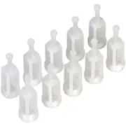 10 PACK - Gravity Feed Paint Filters - In-Line Cup Filter Spray Gun & Airbrush