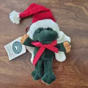 Boyds Bears Tad Northpole 5" Frog Angel Ornament Archive Collection Retired Tags