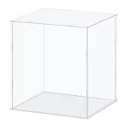 Display Case Box Acrylic Transparent Dustproof Showcase 21x16x21cm