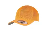 Flexfit Unisex Adult Omnimesh Mesh Cap (Neon Orange) (One Size)