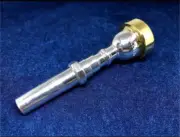 Pure Silver Hammered Mouthpiece Ring For Trumpet