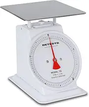 Detecto T5 Top Loading Large Dial Scale-2.27kg Capacity, Enamel Finish