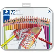 Staedtler colouring pencil tin 72 Pack