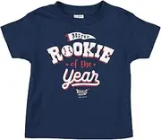 Boston Baseball Fans. Rookie of The Year Navy Onesie or Toddler Tee (NB-4T)