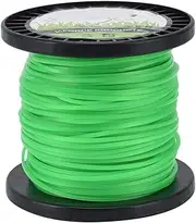 2mm String Trimmer Line, Round Grass Trimmer String Cord, High-Quality Nylon Lawn Mower Line, Professional Mower Cord, Commercial Grade Mowing Whipper Line for Landscaping & Lawn Care (GN 100M)
