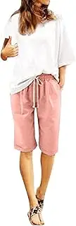 [Generic] Shorts for Women Baggy Trendy Relaxed Fit Hiking Quick Dry 2025 Summer Lounge Shorts