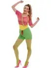 1980s Lets Get Physical Olivia Newton John Sports Workout Ladies Costume
