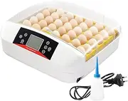 Automatic 42 Egg Incubator Digital Hatching Chicken Pigeon Quail Eggs Hatcher with LED Candle Lamps