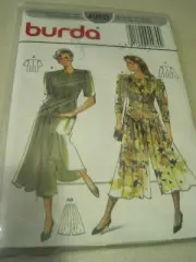 BURDA LADIES TOP & SKIRT 4989 Sewing Pattern SEALED Vintage