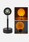 GFANSY Sunset Lamp Projector Rainbow Sunset Projection Floor Stand LED Night ...