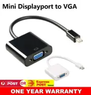 Mini Displayport MiniDP to VGA Adapter Cable For Microsoft Surface Pro 6 5 4 3