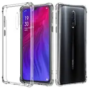 For Oppo Reno2 Z Case Shockproof Tough Air Cushion Gel Clear Transparent Heavy Duty Case Cover