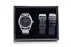 Emporio Armani Stainless Steel Mesh Mens Watch and Interchangeable Strap