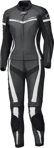 Held Spire, leather suit 2pcs. women , color: Black/White , size: 42