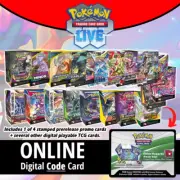 Pokémon TCG PTCGO Live Codes Pre Release Build & Battle Kit Box ONLINE Code