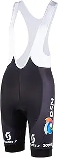 [Nalini] DSM Cycling Shorts with Straps White/Black