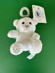 Build A Bear Accessory - White Angel Teddy Bear Wristie - NWT